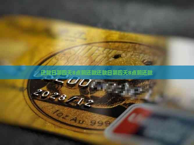 还款日第四天8点前还款